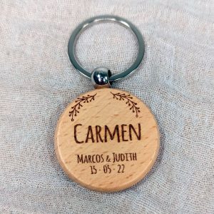 llavero redondo enebro marcasitio