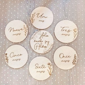 pr-2812 cumple mes redondo floral a