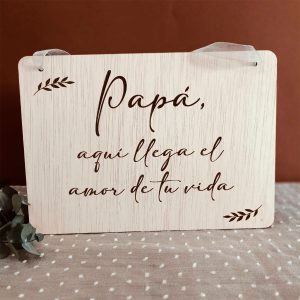 pr-2918 cartel amor madera